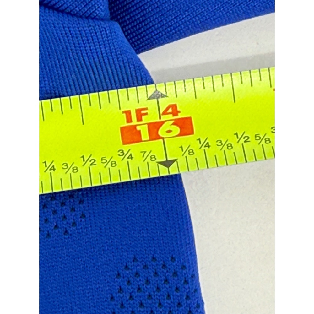 Kids Under Armour Royal Blue Logo T Shirt Short Sleeve Athletic‎ Sz M YMD - Picture 6 of 9